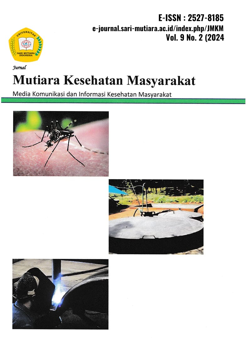 					View Vol. 9 No. 2 (2024): Jurnal Mutiara Kesehatan Masyarakat
				